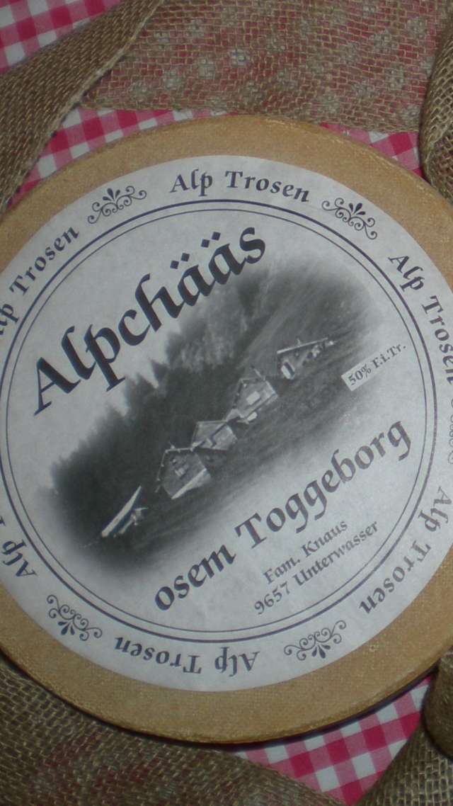 Alpkäse Troosen